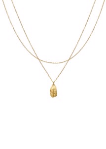 Marion necklace Gold Maanesten 
